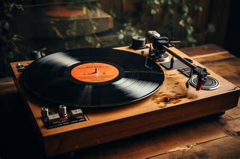 Vintage Se Encuentra Con El Moderno Reproductor De Discos De Vinilo