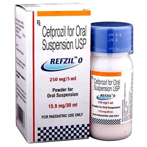 Cefzil Oral Suspension (Cefprozil)(Product Image) | PharmaServe