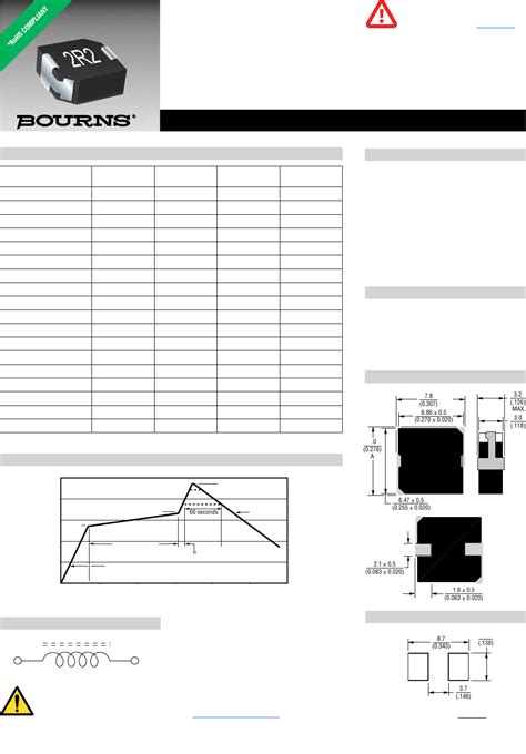 SRP7030 Series Datasheet By Bourns Inc Digi Key Electronics