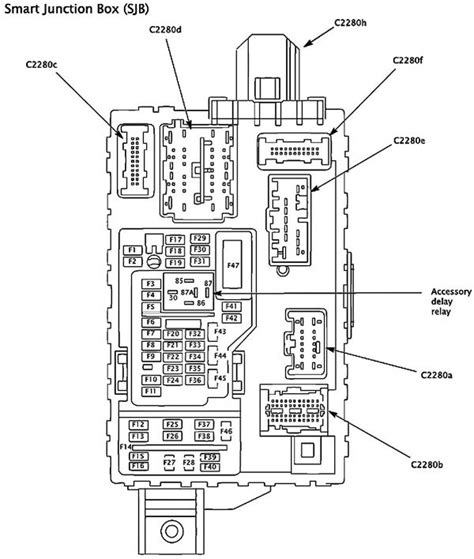 02 F450 Fuse Box Diagram