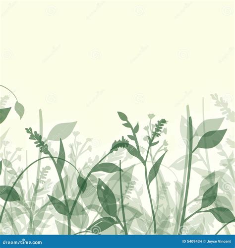 Plants Abstract Stock Illustration Illustration Of Background 5409434