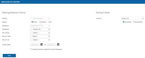 uattend payroll employee pay history report uattend support