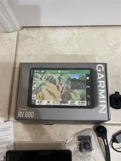 Garmin Rv 890 8 Inch Gps Navigator Ebay