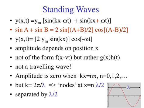 Ppt Standing Waves Powerpoint Presentation Free Download Id 2993570