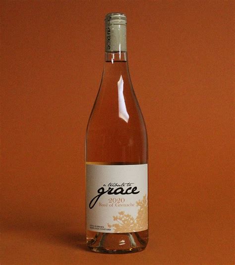 A Tribute To Grace Grenache Rose 2022 Santa Barbara California