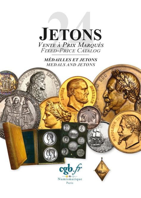 JETONS 24 Nouveau catalogue de Jetons et Médailles