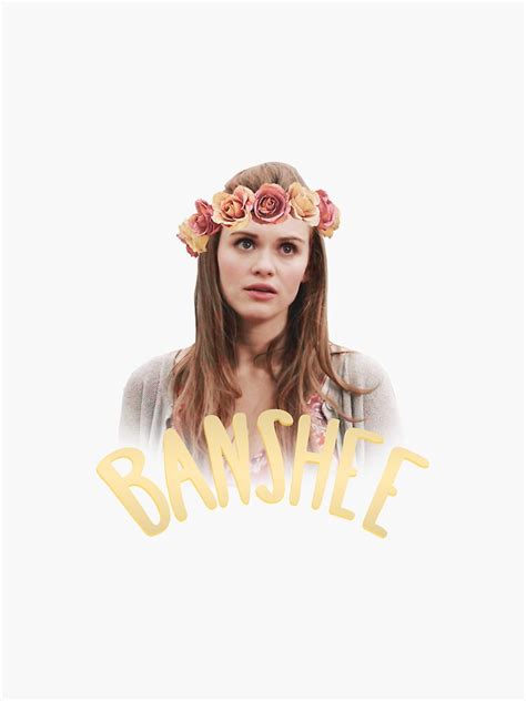 "Banshee - Lydia Martin" Sticker by fandomfactory | Redbubble