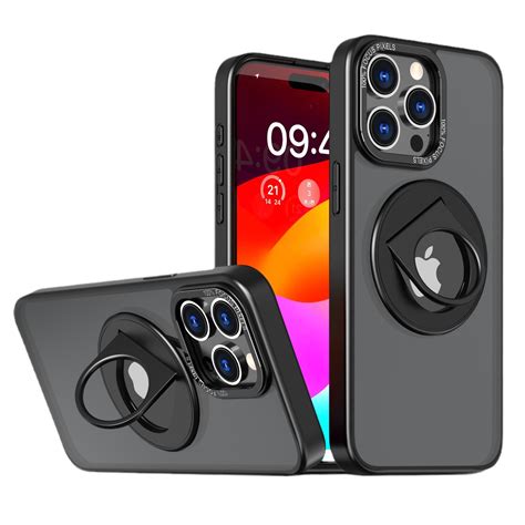 Funda Con Anillo Giratorio 360 CFSY Para IPhone 14 Pro Ellietech