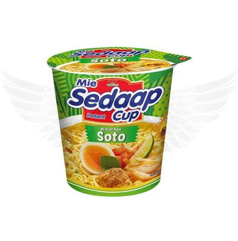 Mie Sedaap Instant Cup Soup Noodles Soto CV Anugerah Nian Gemilang