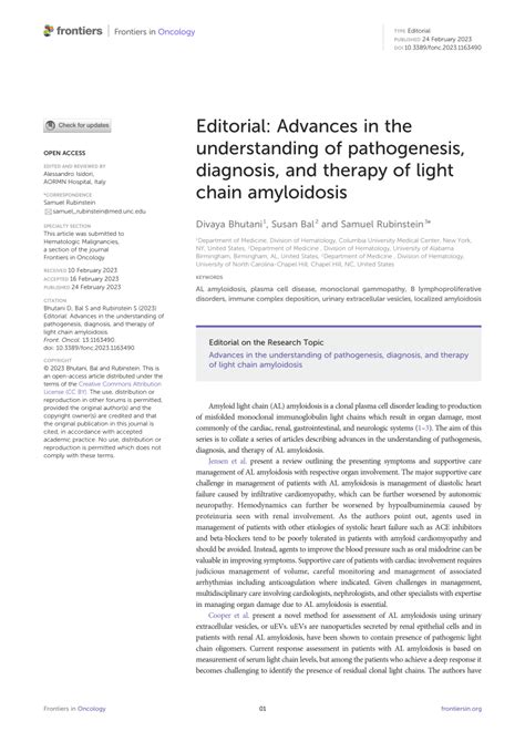 Pdf Editorial Advances In The Understanding Of Pathogenesis