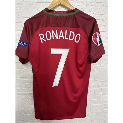 2016 Portugal RONALDO Camiseta Personalizada De Alta Qualidade Para