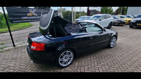 Audi A4 S4 B6 Convertible Cabrio Storing Service Nederland Dak