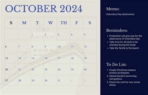 Printable Desk Calendar October 2024 Emera Imojean