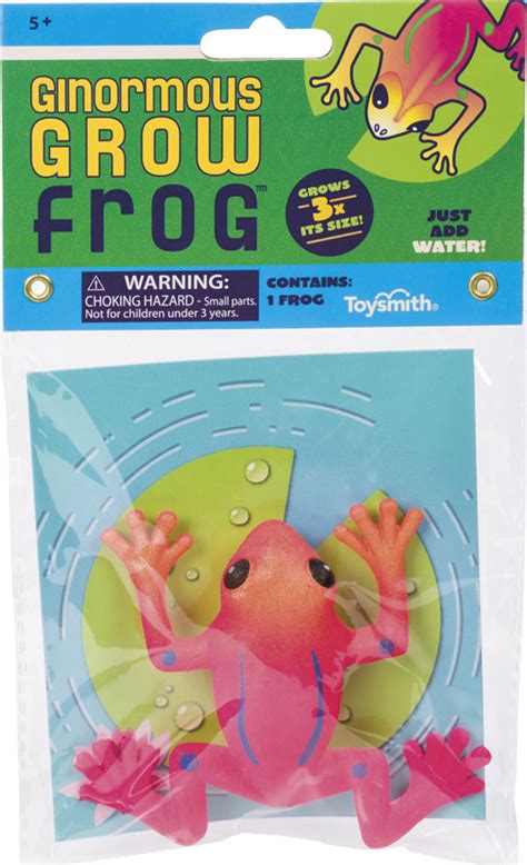 Toy Frog That Grows In Water - ToyWalls