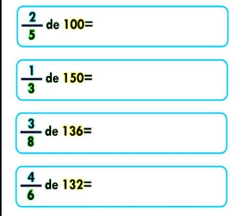 Resuelve Problemas Que Implican Calcular Una Fracci N De Un N Mero