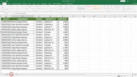 Tablas Din Micas En Excel Parte Ii Youtube