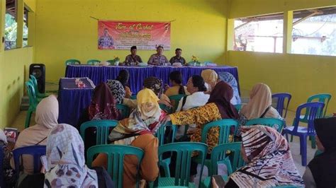 Polsek Seputih Banyak Polda Lampung Jumat Curhat Ke Kampung Tanjung