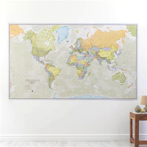 Buy Maps International Giant World Map Classic Large World Map Poster