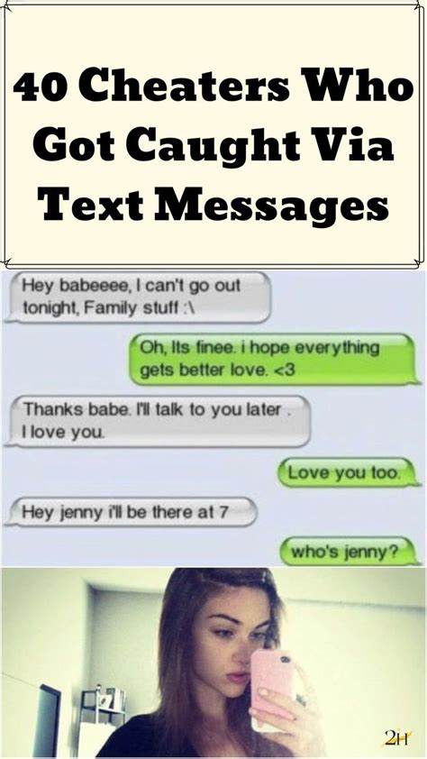 Cheaters Who Got Caught Via Text Messages Artofit