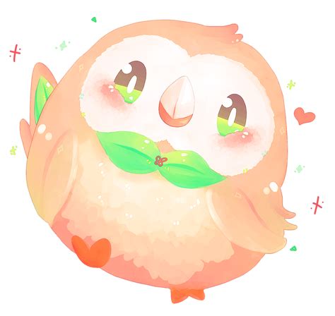 Rowlet By Izsumi123 On Deviantart