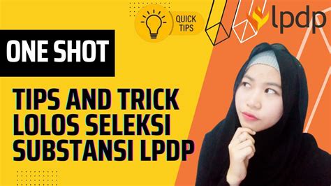 TIPS AND TRICK LOLOS WAWANCARA LPDP 2022 SEKALI COBA YouTube