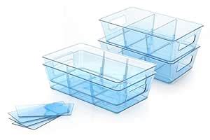 Buy Xiran Fridge Storage Boxes Organizer Bins Partition Stackable