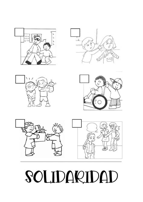 solidaridad  exercise building  safe space worksheet