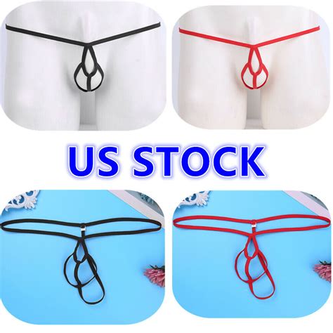 Men G Strings And Thongs Chictry Mens Crotchless Hollow Openwork Ring