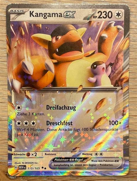 Pokémon Kangama ex Kaufen auf Ricardo