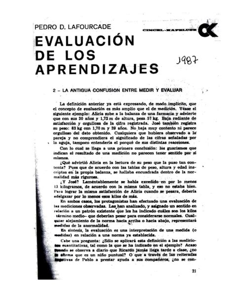 PDF Diferencia Entre Medir Y Evaluar Lecturas DOKUMEN TIPS