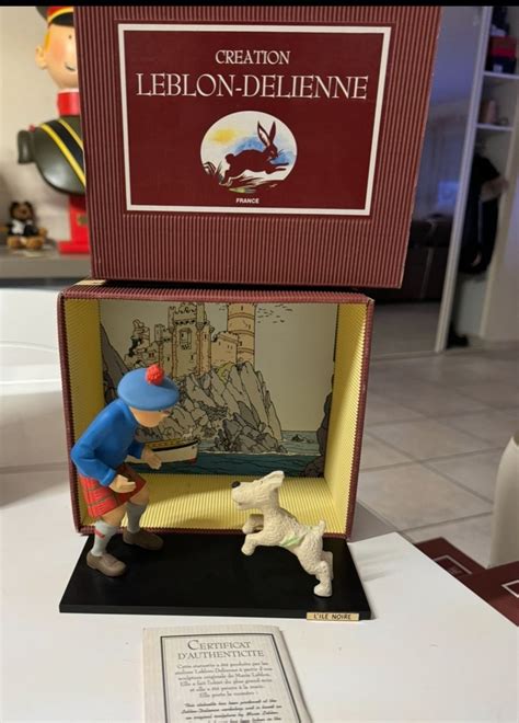 Leblon Delienne Tintin Statuette Leblon Delienne Tintin Et