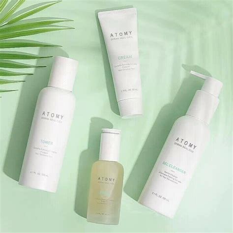 ATOMY Derma Real Cica 4-item Set Cream+Ampoule+Toner+Gel Cleanser Set ...