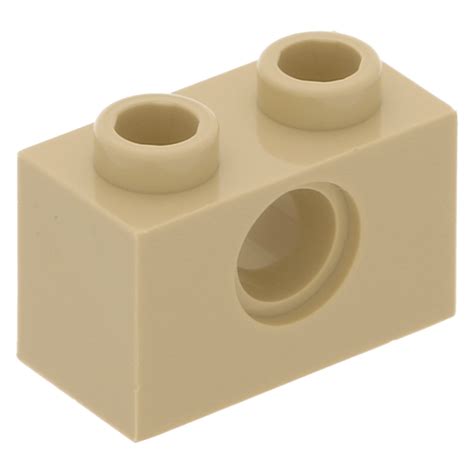 Lego Einzelteil Tan Technic Brick X With Hole Bei Brickscout