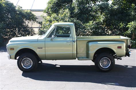 1972 Gmc Chevy K 10 Short Bed Step Side 4x4 4 Speed California