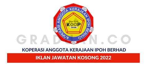 Permohonan Jawatan Kosong Koperasi Anggota Kerajaan Ipoh Berhad