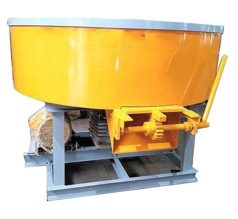 Electric Semi Automatic Kg Mild Steel Pan Mixer For Industrial At