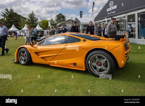 1996 Mclaren F1 Gtr On Display At The Salon Privé Concours Delégance