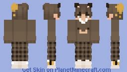 soft boy bear Minecraft Skin