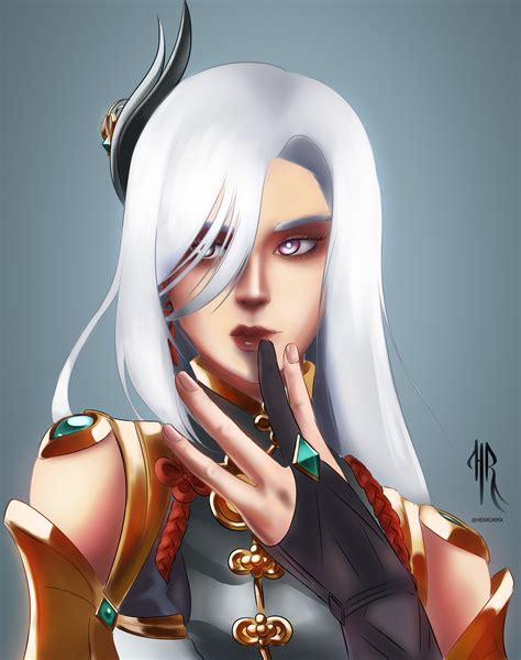 ArtStation - Shenhe - Fan Art Portrait