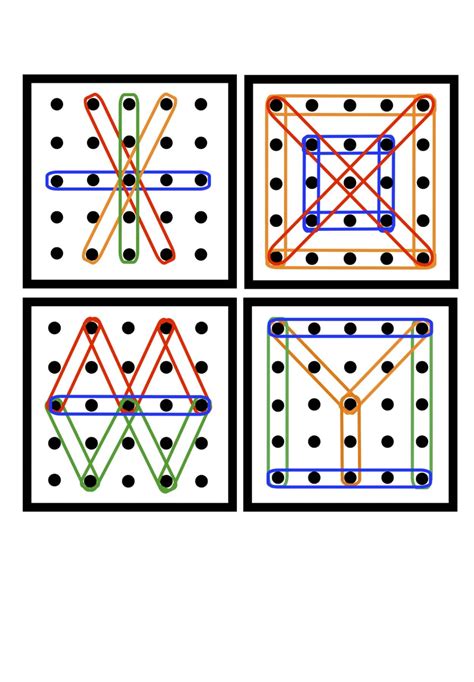 Геоборд своими руками, схемы для геоборда | Аналогий нет | Для детей ...