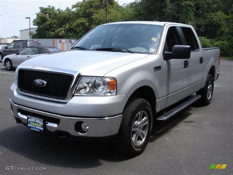 2008 Silver Metallic Ford F150 Xlt Supercrew 4x4 34513178 Car Color Galleries