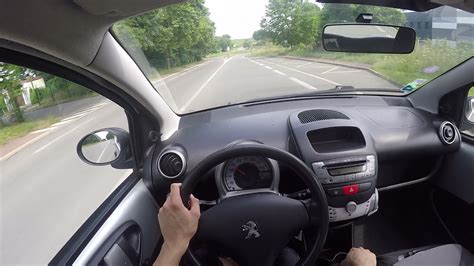 Peugeot 107 1 0E 2012 POV Drive YouTube