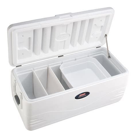 Coleman 150 Quart Heritage Xp Marine Cooler 223 Can White 11a04