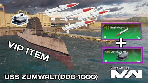 Uss Zumwalt Ddg With Brahmos Ii Missile Oerlikon Hel Offline