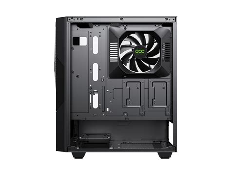 Gamemax Typhoon Coc Black Usb Tempered Glass Atx Mid Tower Gaming