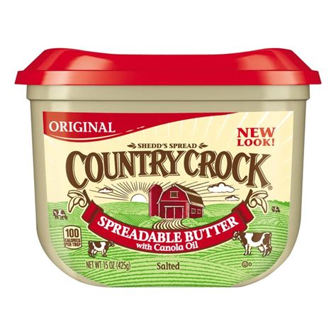 Country Crock Spreadable Butter With Canola Oil (15 oz) from H-E-B ...