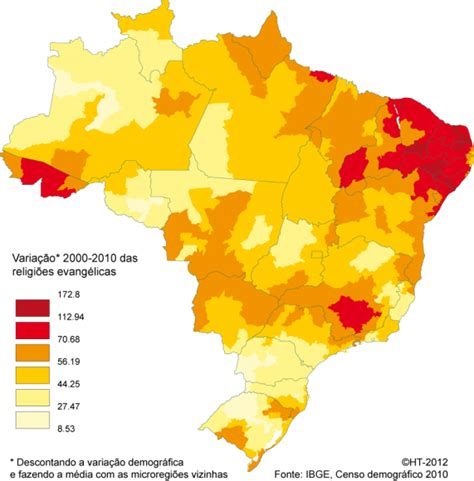 Religiões no Brasil em 2010