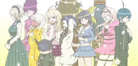 Oma Kokichi Saihara Shuichi Akamatsu Kaede And Harukawa Maki