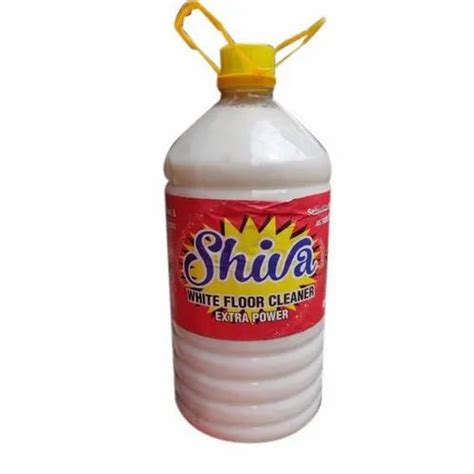 Shiv Enterprises 5 L Liquid White Phenyl For Floor Cleaning Packaging