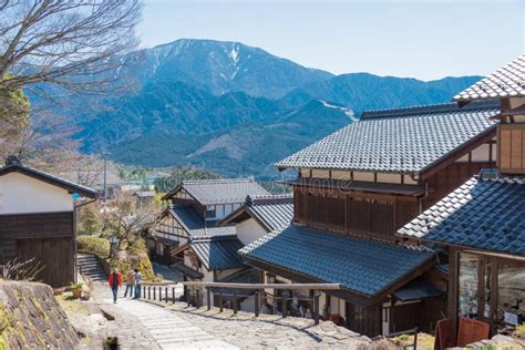 Magome Juku In Nakatsugawa U Japan Magome Juku Was A Historic